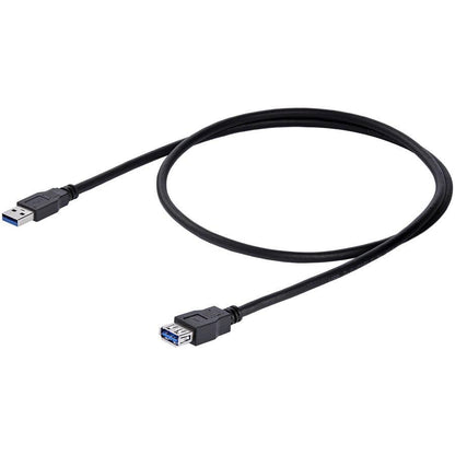 Startech.Com 1M Black Superspeed Usb 3.0 Extension Cable A To A - M/F