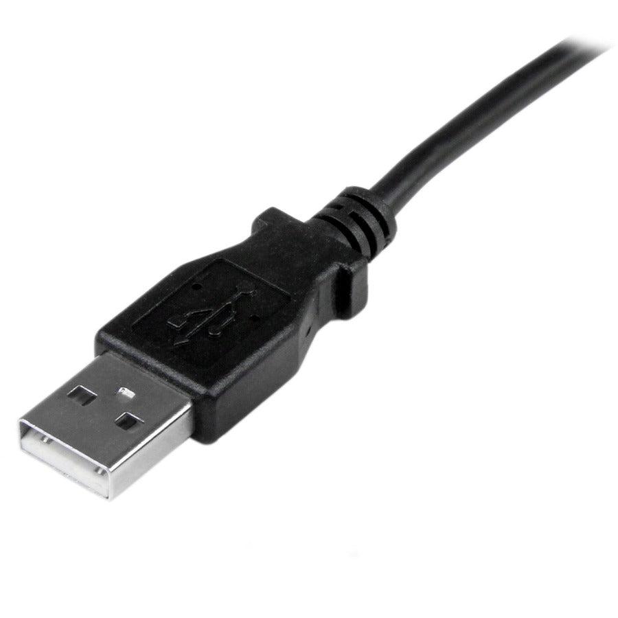 Startech.Com 1M Mini Usb Cable - A To Up Angle Mini B