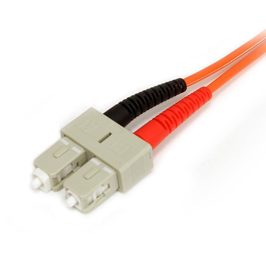 Startech.Com 1M Multimode 62.5/125 Duplex Fiber Patch Cable Lc - Sc