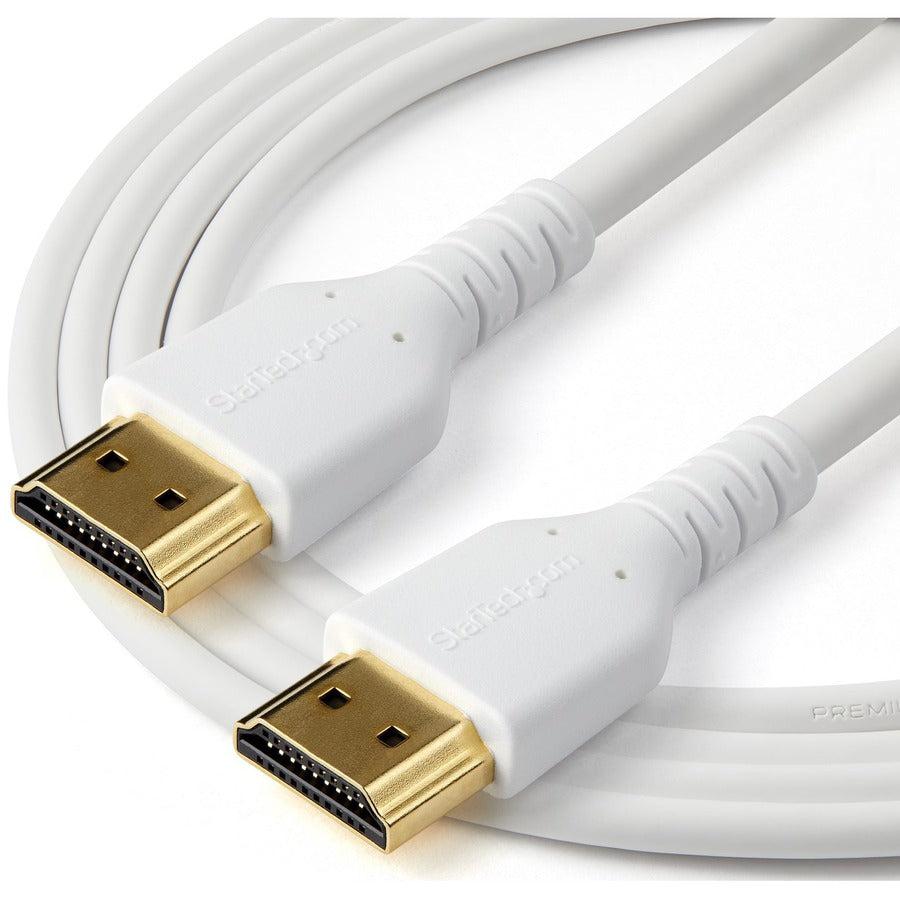 Startech.Com 1M Premium Certified Hdmi 2.0 Cable With Ethernet - Durable High Speed Uhd 4K 60Hz