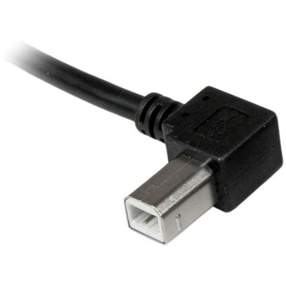 Startech.Com 1M Usb 2.0 A To Left Angle B Cable - M/M