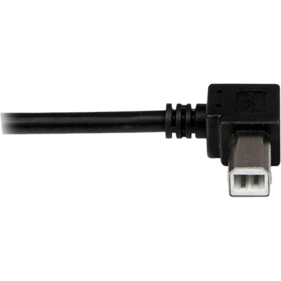 Startech.Com 1M Usb 2.0 A To Left Angle B Cable - M/M