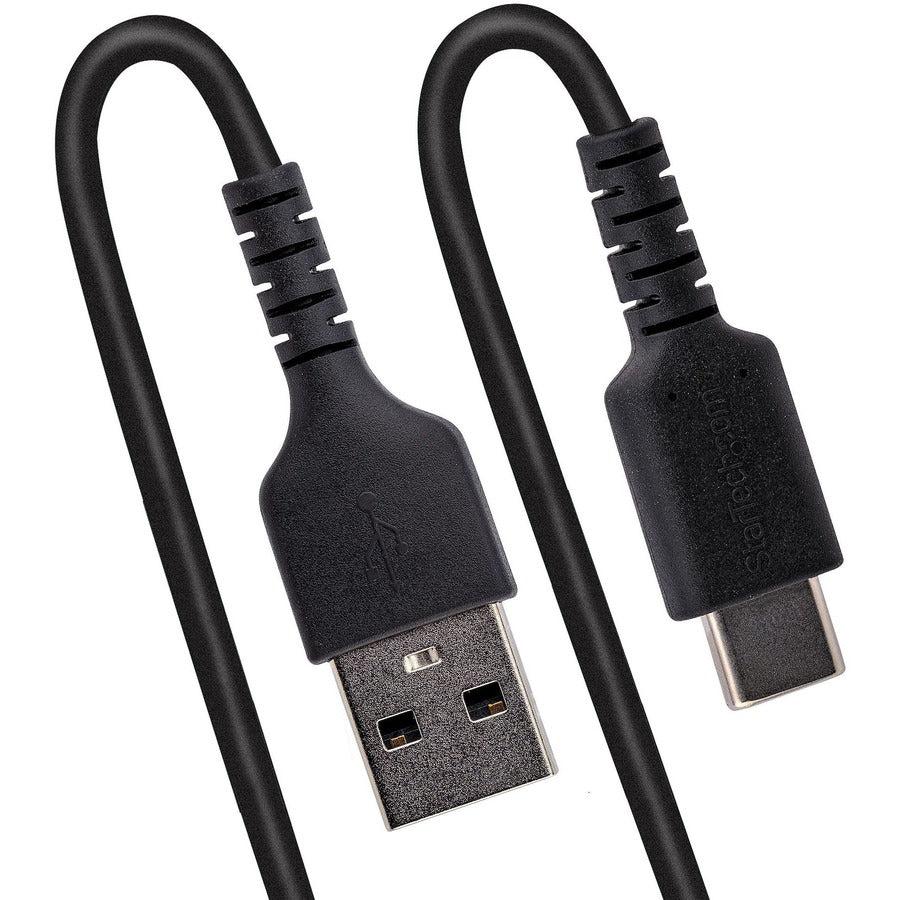 Startech.Com 1M Usb A To C Charging Cable, Coiled Heavy Duty Fast Charge & Sync, High Quality Usb