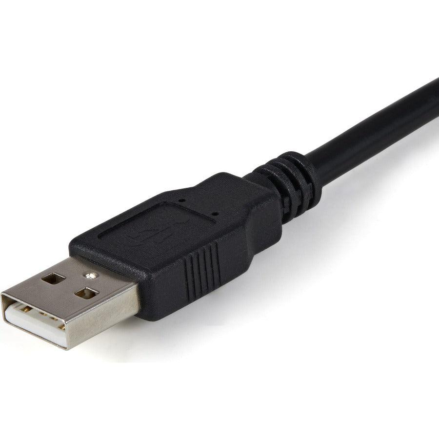 Startech.Com 2 Port Ftdi Usb To Serial Rs232 Adapter Cable With Com Retention