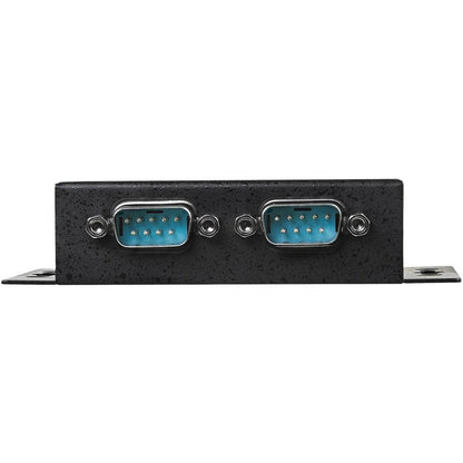 Startech.Com 2 Port Industrial Wall Mountable Usb To Serial Adapter Hub With Din Rail Clips