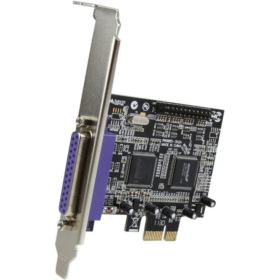 Startech.Com 2 Port Pci Express / Pci-E Parallel Adapter Card  Ieee 1284 With Low Profile Bracket