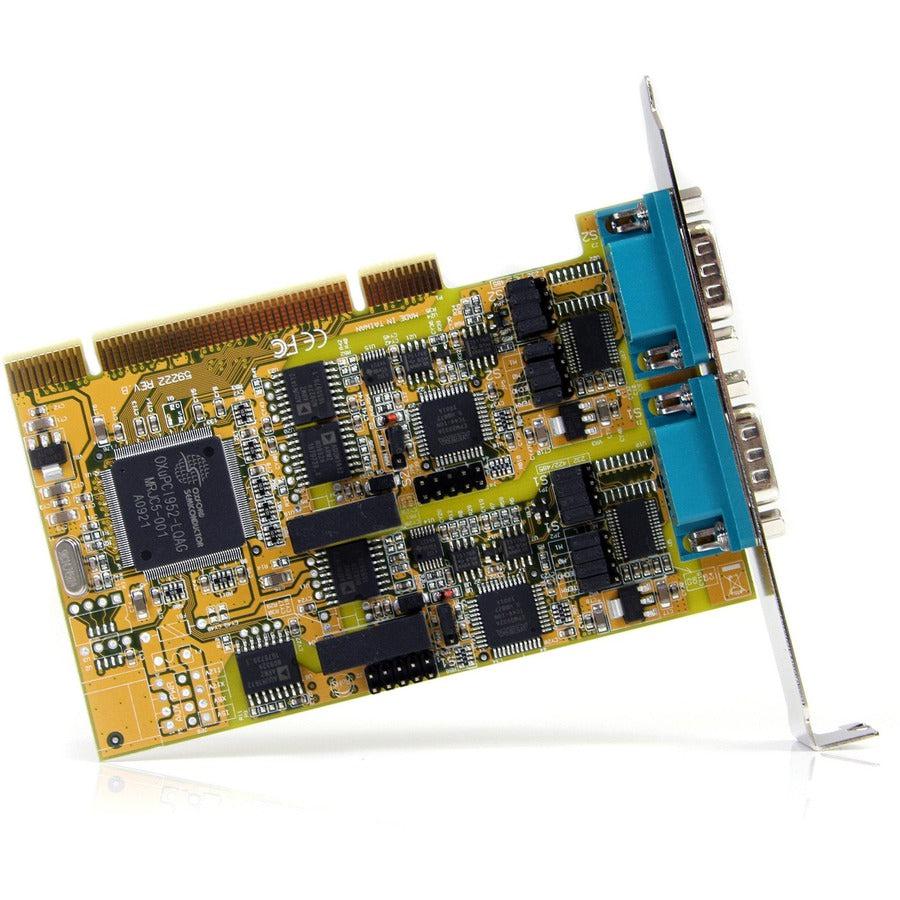 Startech.Com 2 Port Rs232/422/485 Pci Serial Adapter Card W/ Esd Protection