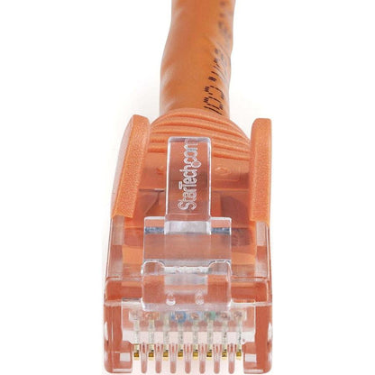 Startech.Com 25Ft Cat6 Ethernet Cable - Orange Cat 6 Gigabit Ethernet Wire -650Mhz 100W Poe Rj45 Utp N6Patch25Or