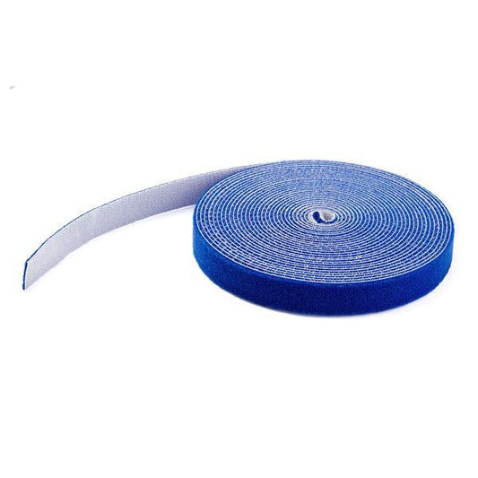 Startech.Com 25Ft Hook And Loop Roll - Cut-To-Size Reusable Cable Ties - Bulk Industrial Wire Hklp25Bl