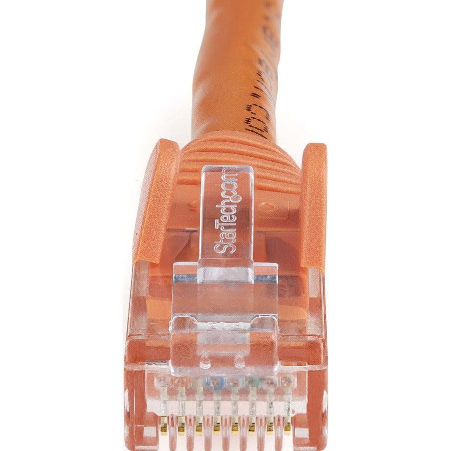 Startech.Com 2Ft Cat6 Ethernet Cable - Orange Cat 6 Gigabit Ethernet Wire -650Mhz 100W Poe Rj45