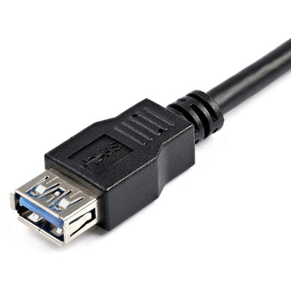 Startech.Com 2M Black Superspeed Usb 3.0 Extension Cable A To A - M/F