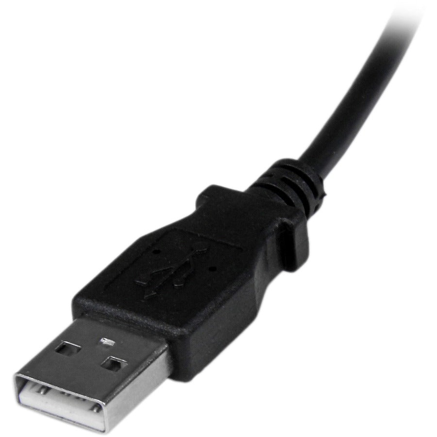 Startech.Com 2M Micro Usb Cable - A To Down Angle Micro B