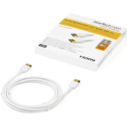 Startech.Com 2M Premium Certified Hdmi 2.0 Cable With Ethernet - Durable High Speed Uhd 4K 60Hz
