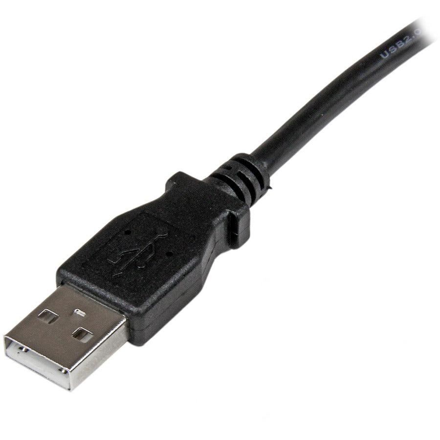 Startech.Com 2M Usb 2.0 A To Left Angle B Cable - M/M