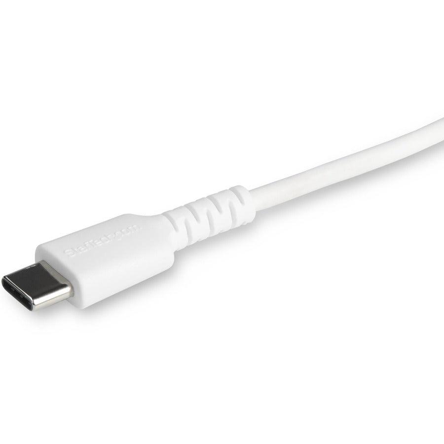 Startech.Com 2M Usb C To Lightning Cable - Durable White Usb Type C To Lightning Connector Fast Charge & Sync Charging Cord, Rugged W/Aramid Fiber Apple Mfi Certified Iphone 11 Ipad Air