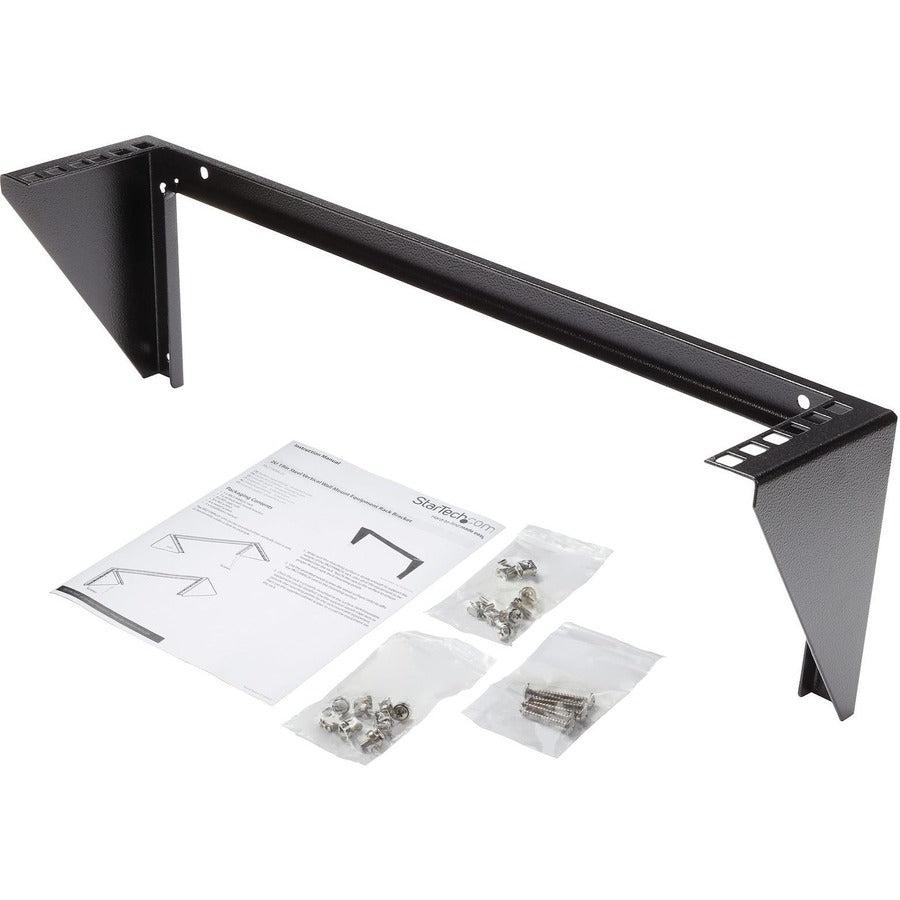 Startech.Com 2U 19In Steel Vertical Wall Mount Equipment Rack Bracket