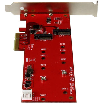 Startech.Com 2X M.2 Sata Ssd Controller Card - Pcie