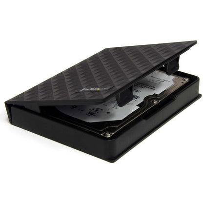 Startech.Com 2.5In Anti-Static Hard Drive Protector Case - Black (3Pk)