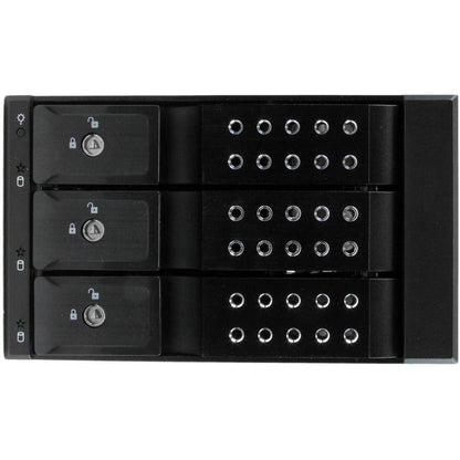 Startech.Com 3 Bay Aluminum Trayless Hot Swap Mobile Rack Backplane For 3.5In Sas Ii/Sata Iii - 6 Gbps Hdd