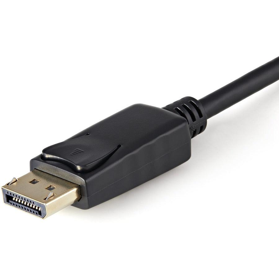 Startech.Com 3 Ft Displayport To Vga Adapter Converter Cable  Dp To Vga 1920X1200 - Black