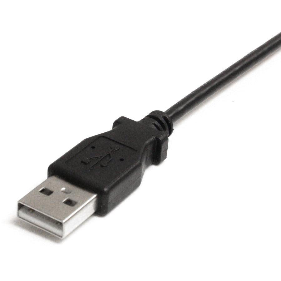 Startech.Com 3 Ft Mini Usb Cable - A To Left Angle Mini B