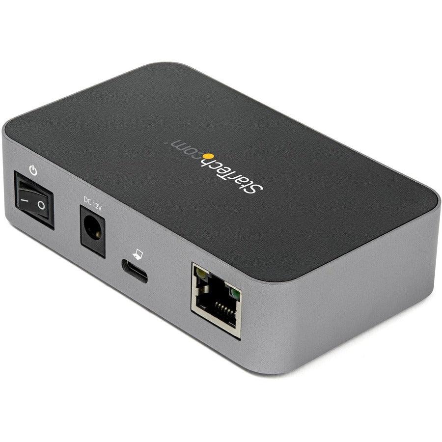 Startech.Com 3 Port Usb C 3.1 Gen 2 Hub With Ethernet Adapter - 10Gbps Usb Type C To 2X Usb-A & 1X