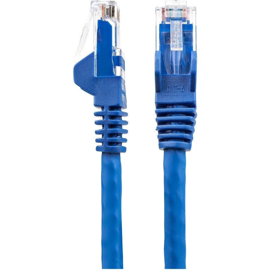 Startech.Com 30Ft (9M) Cat6 Ethernet Cable - Lszh (Low Smoke Zero Halogen) - 10 Gigabit 650Mhz N6Lpatch30Bl