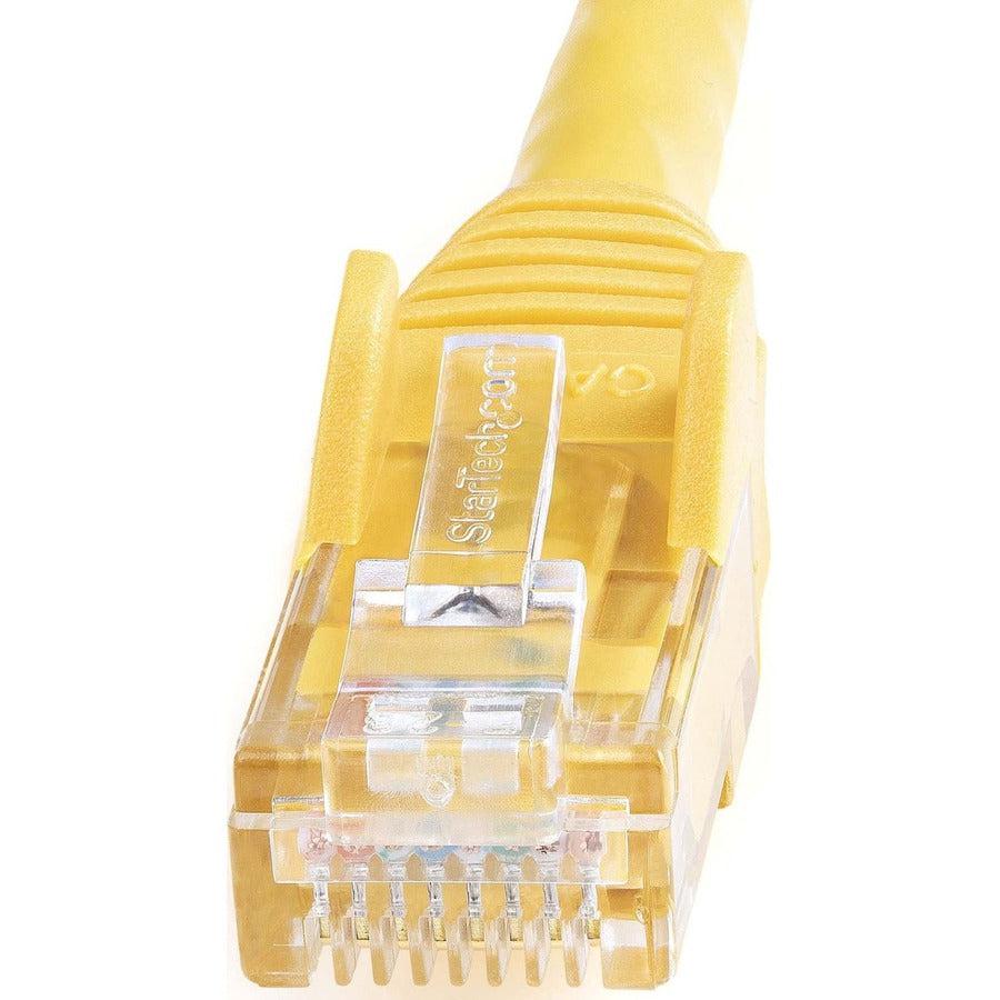 Startech.Com 30Ft Cat6 Ethernet Cable - Yellow Cat 6 Gigabit Ethernet Wire -650Mhz 100W Poe Rj45 Utp