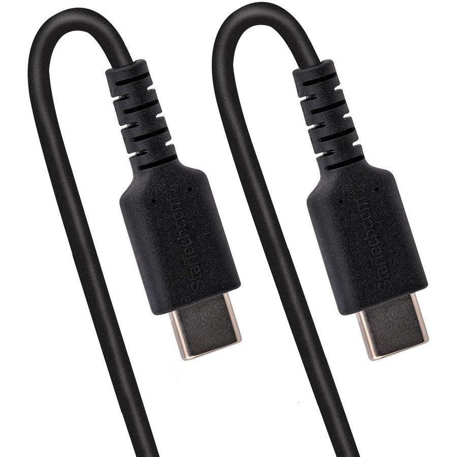 Startech.Com 3Ft (1M) Usb C Charging Cable, Coiled Heavy Duty Fast Charge & Sync Usb-C Cable, Usb