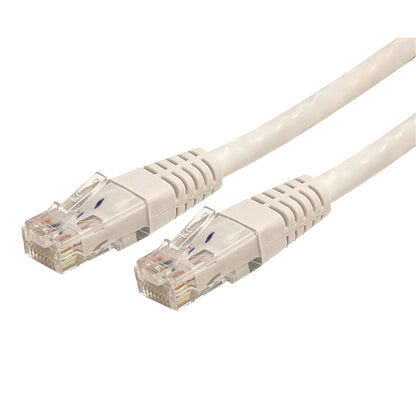 Startech.Com 3Ft Cat6 Ethernet Cable - White Cat 6 Gigabit Ethernet Wire -650Mhz 100W Poe Rj45 Utp C6Patch3Wh