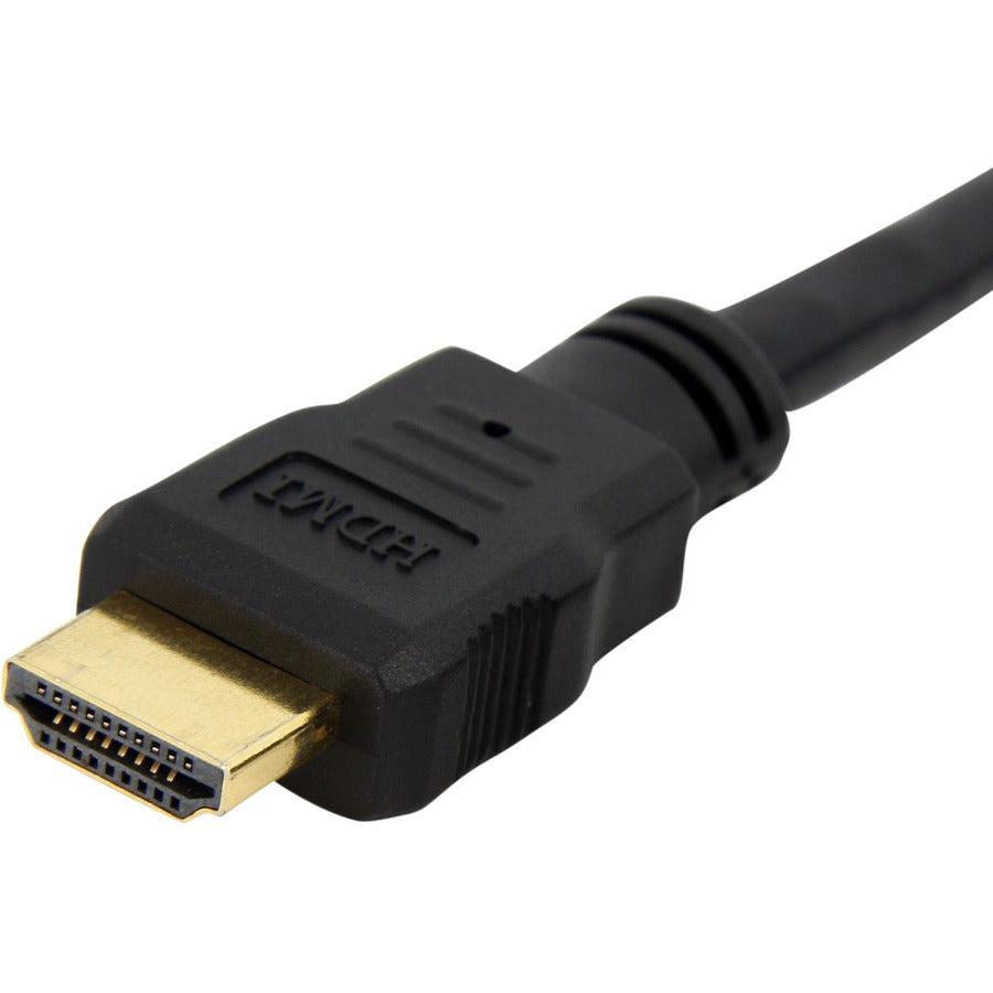 Startech.Com 3Ft Hdmi Female To Male Adapter, 4K High Speed Panel Mount Hdmi Cable, 4K 30Hz Uhd