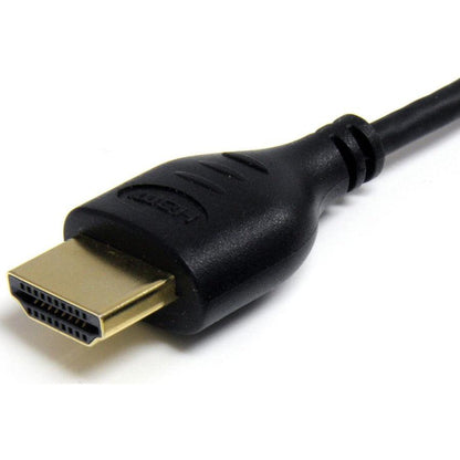 Startech.Com 3Ft Slim Hdmi Cable - 4K High Speed Hdmi Cable With Ethernet - 4K 30Hz Uhd Hdmi Cord