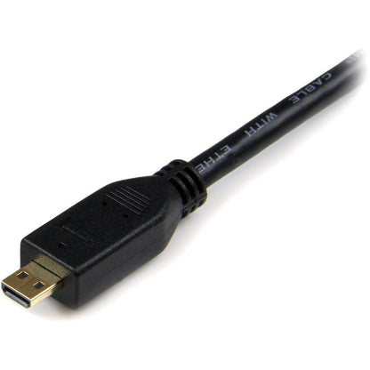 Startech.Com 3M High Speed Hdmi Cable With Ethernet - Hdmi To Hdmi Micro - M/M