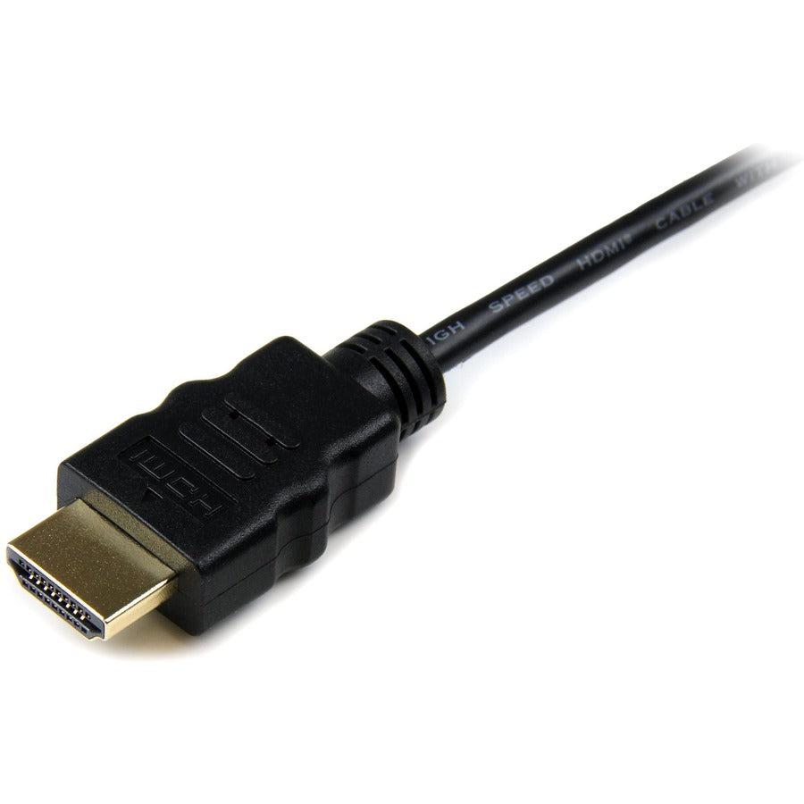 Startech.Com 3M High Speed Hdmi Cable With Ethernet - Hdmi To Hdmi Micro - M/M