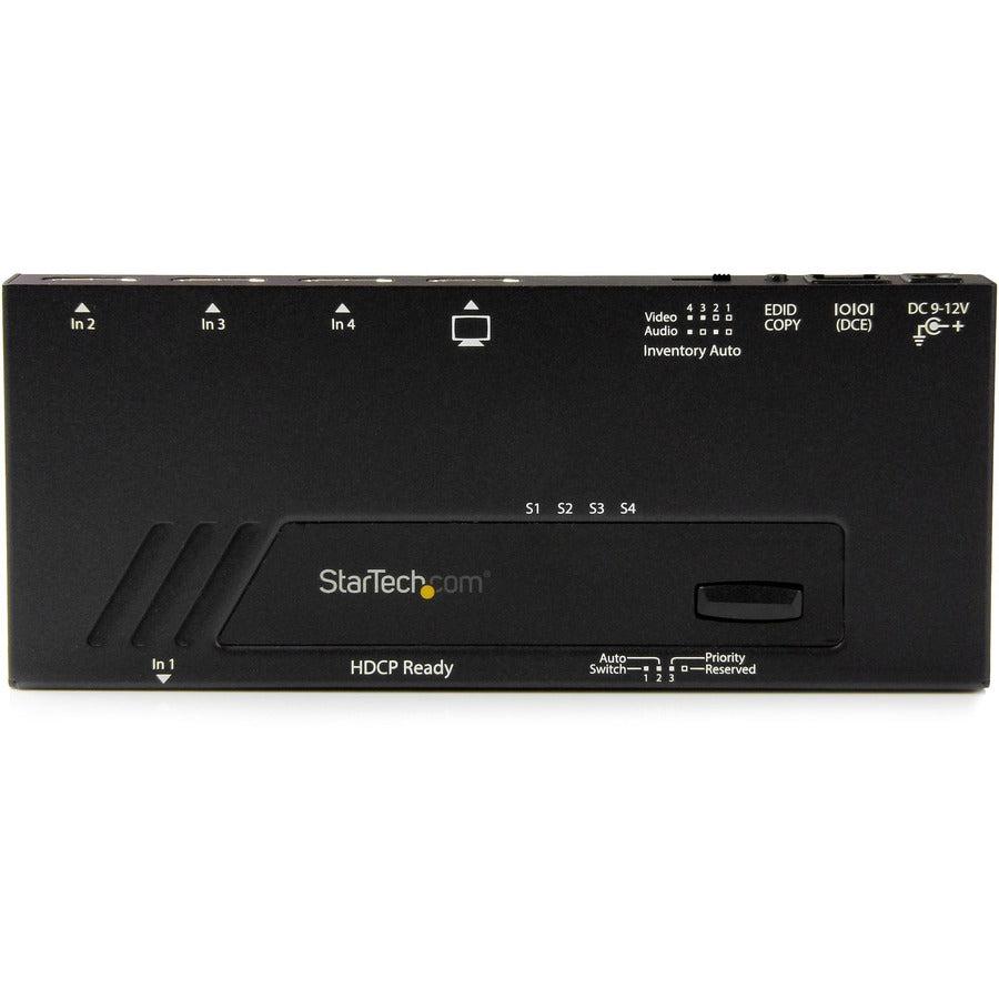 Startech.Com 4-Port Hdmi Automatic Video Switch - 4K With Fast Switching