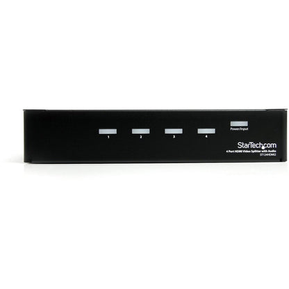 Startech.Com 4-Port Hdmi Splitter And Signal Amplifier