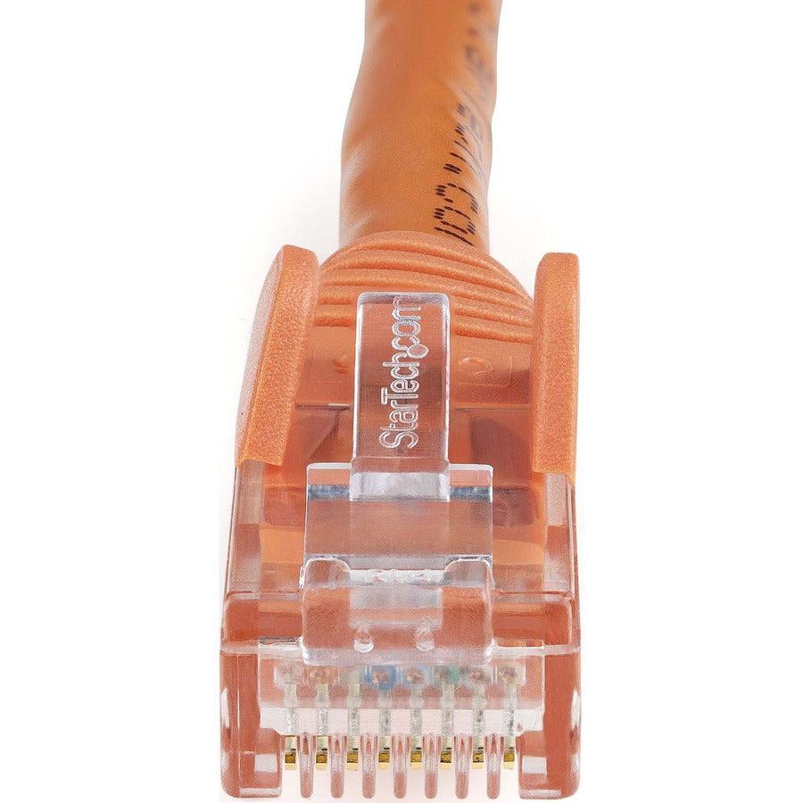 Startech.Com 4Ft Cat6 Ethernet Cable - Orange Cat 6 Gigabit Ethernet Wire -650Mhz 100W Poe Rj45