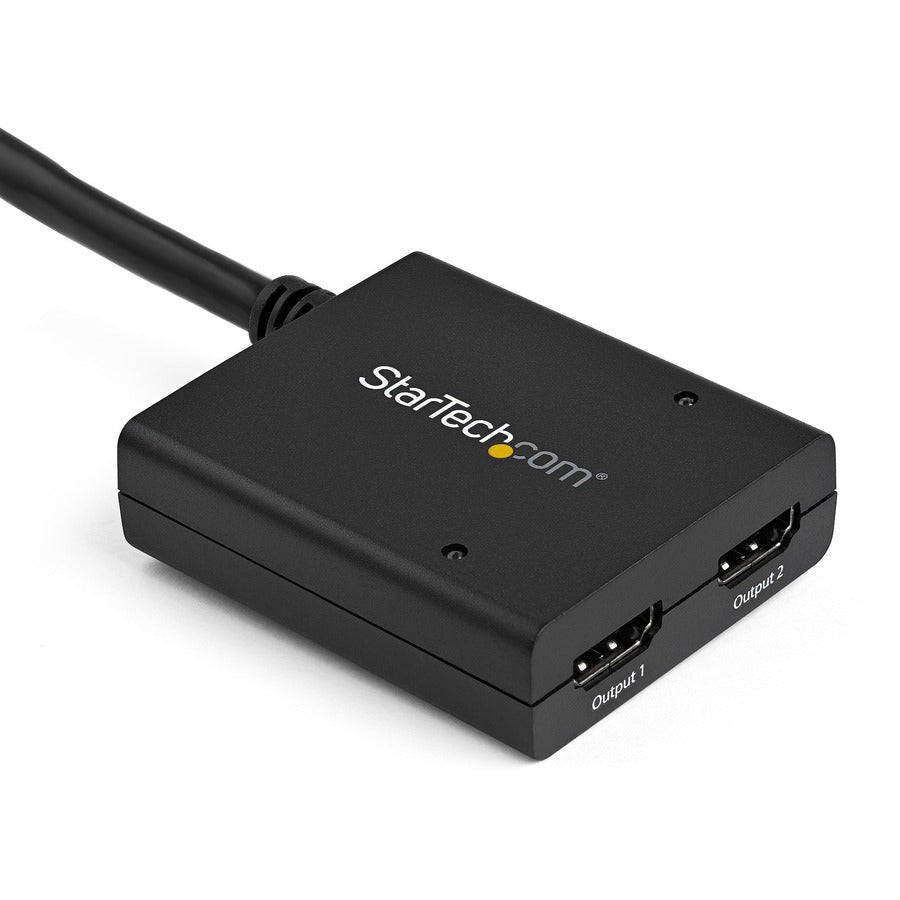 Startech.Com 4K Hdmi 2-Port Video Splitter  1X2 Hdmi Splitter  Powered By Usb Or Power Adapter  4K 30Hz