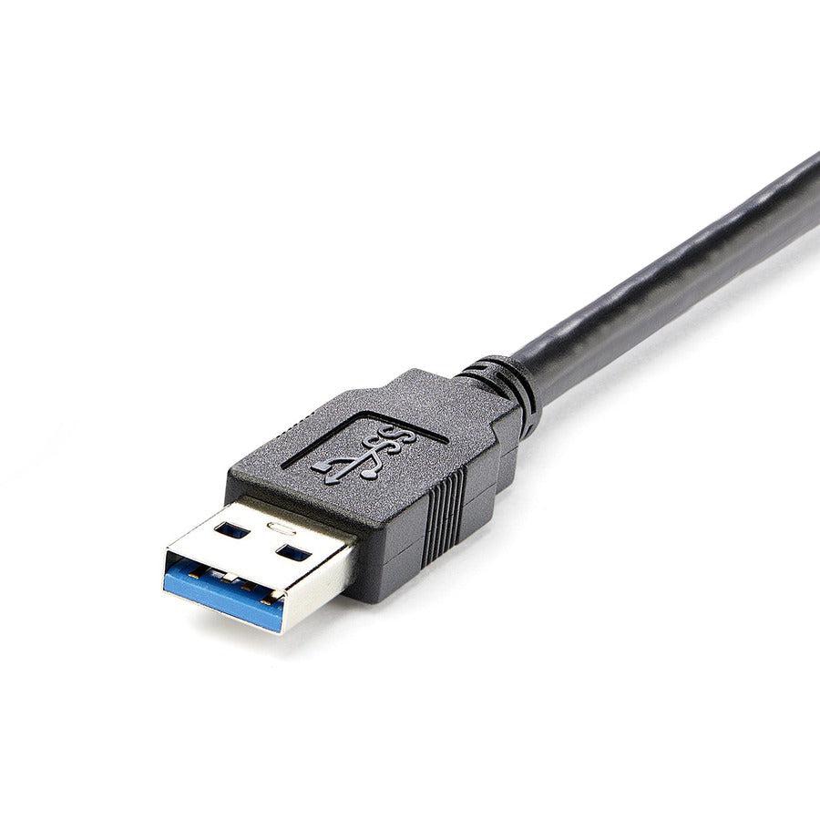 Startech.Com 5 Ft Black Desktop Superspeed Usb 3.0 Extension Cable - A To A M/F