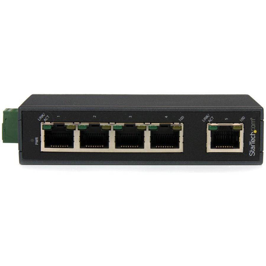 Startech.Com 5-Port Industrial Ethernet Switch - Din Rail Mountable