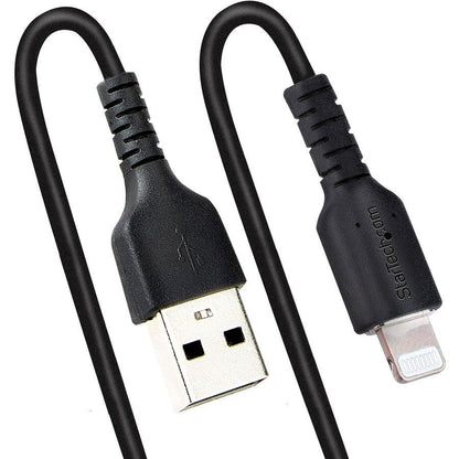 Startech.Com 50Cm (20In) Usb To Lightning Cable, Mfi Certified, Coiled Iphone Charger Cable,