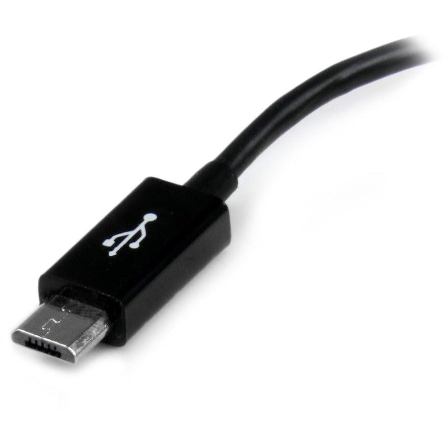 Startech.Com 5In Micro Usb To Usb Otg Host Adapter M/F