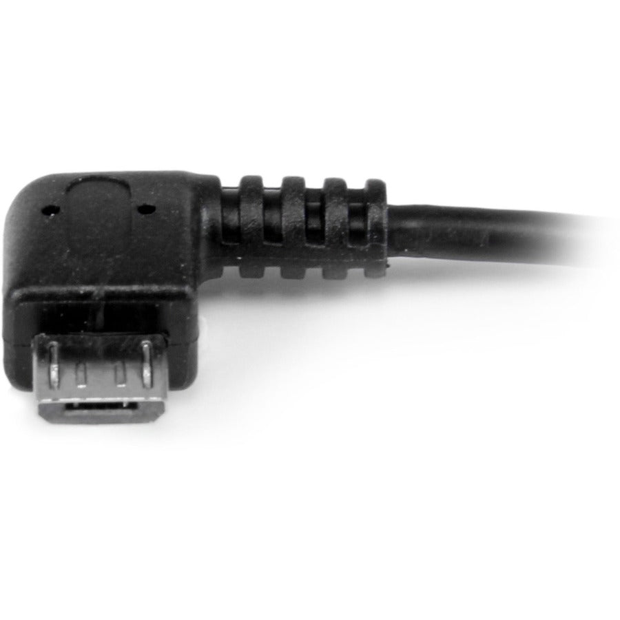 Startech.Com 5In Right Angle Micro Usb To Usb Otg Host Adapter M/F