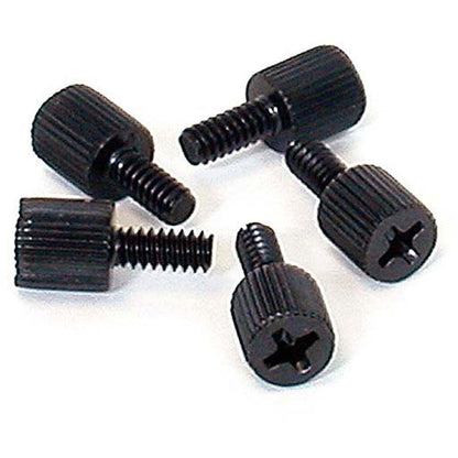 Startech.Com 6-32, 5/16In Long Black Metal Computer Case Thumbscrew – Pkg Of 50