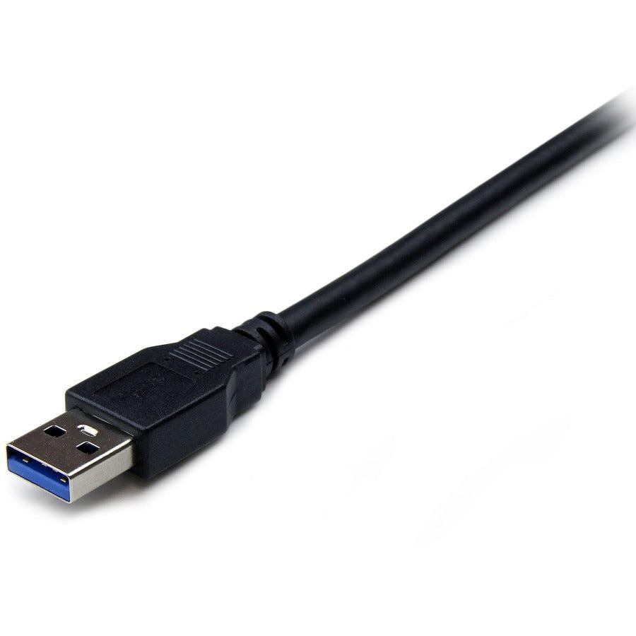 Startech.Com 6 Ft Black Superspeed Usb 3.0 Extension Cable A To A - M/F
