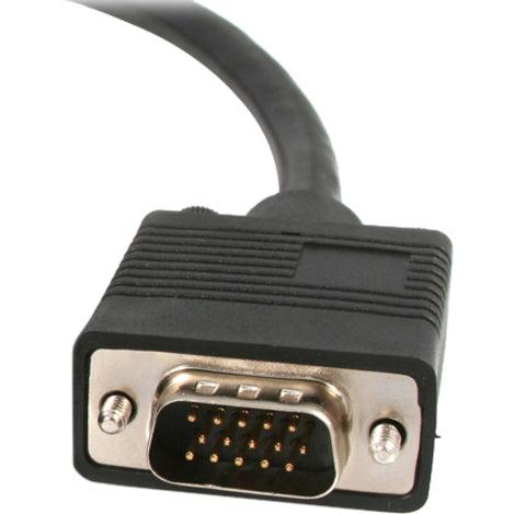 Startech.Com 6 Ft Dvi-I Male To Dvi-D Male And Hd15 Vga Male Video Splitter Cable