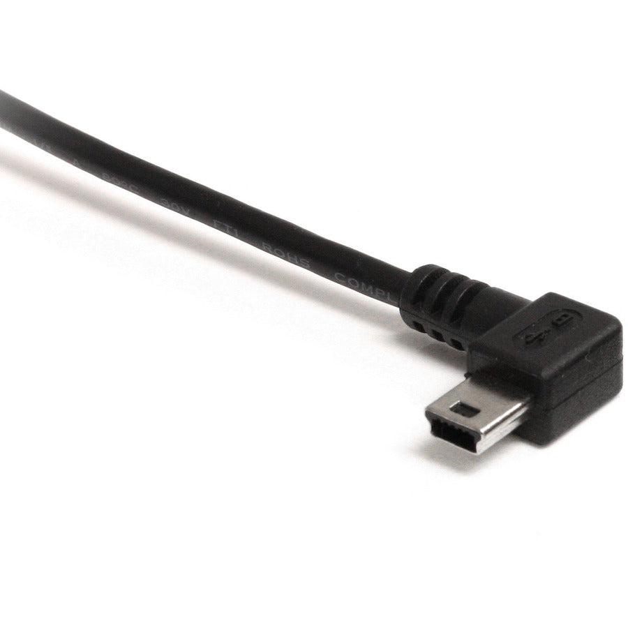 Startech.Com 6 Ft Mini Usb Cable - A To Left Angle Mini B