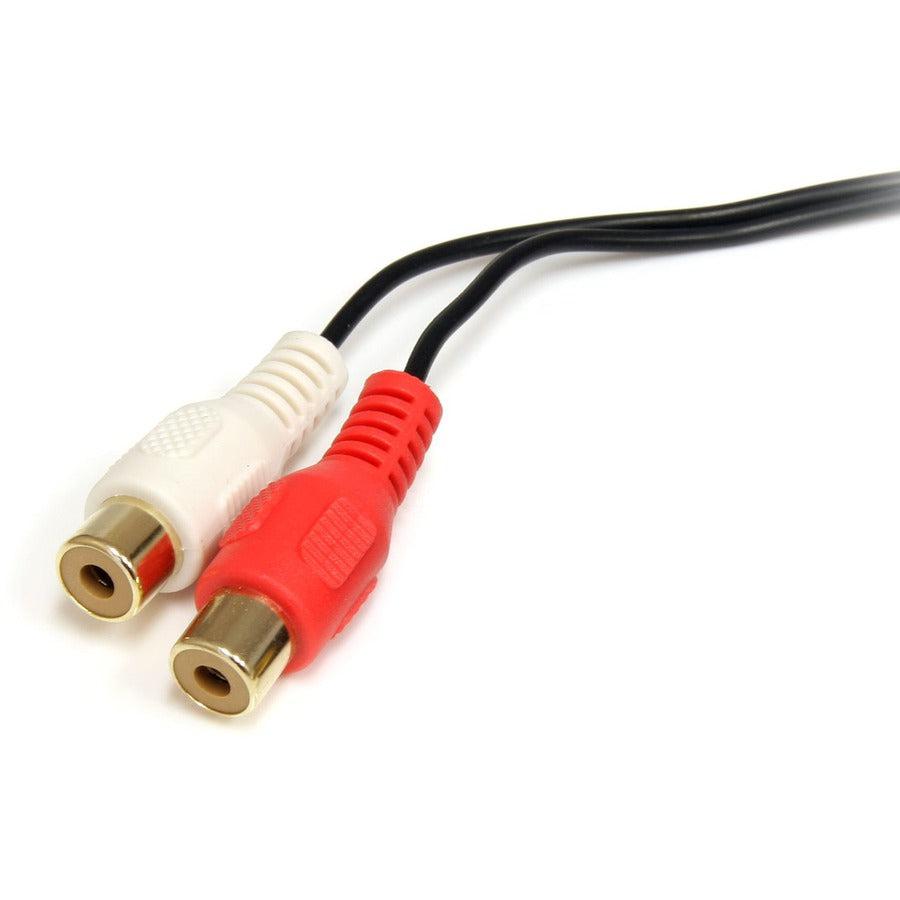 Startech.Com 6 Ft Stereo Audio Cable - 3.5Mm Male To 2X Rca Female