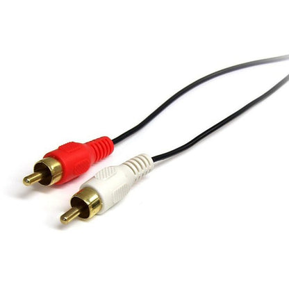 Startech.Com 6 Ft Stereo Audio Cable - 3.5Mm Male To 2X Rca Male