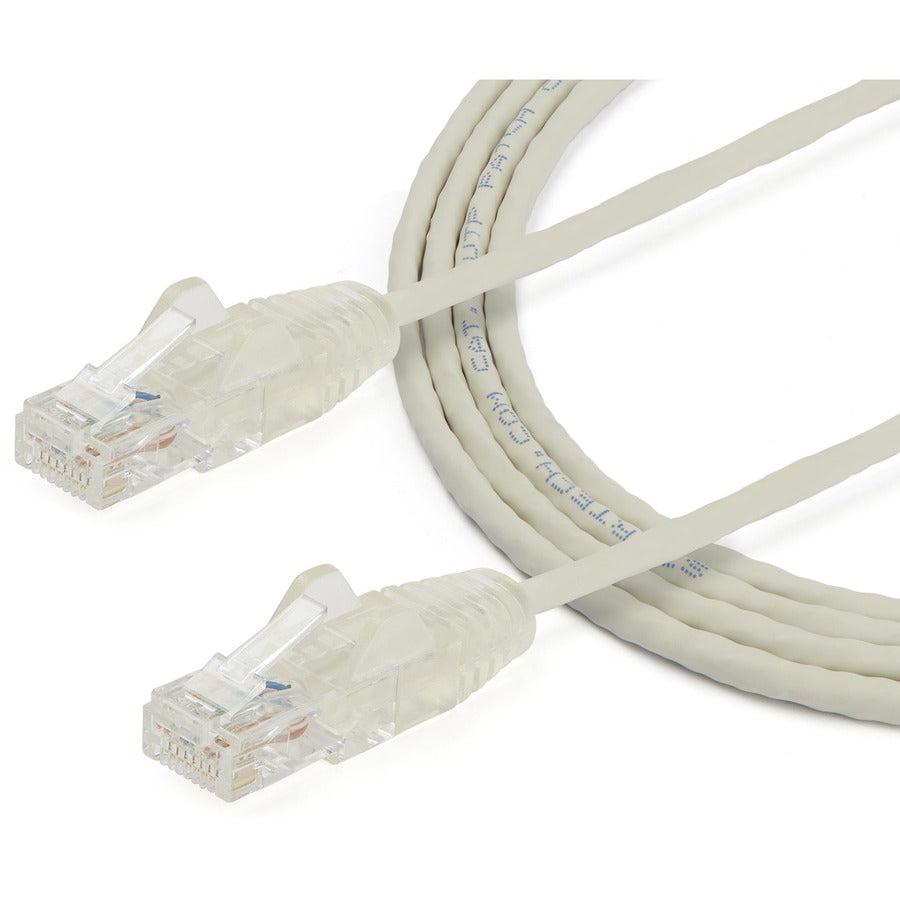 Startech.Com 6 Ft. Cat6 Ethernet Cable - Slim - Snagless Rj45 Connectors - Gray